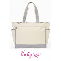 NEW Thirty-One Gifts Canvas Boat Tote - 22.5L x 6.5W x 14H