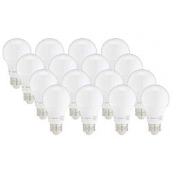 NEW Basics 60W Equivalent, Soft White, Dimmable, 10,000 Hour Lifetime, A19 LED Light Bulb