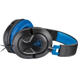 LIGHTLY USED (READ NOTES) Turtle Beach - Ear Force Recon 60P Wired Gaming Headset for PS4, PS4 Pro, Xbox One, PC and Mobile - Black/Blue