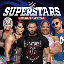 NEW WWE Superstars 7'' - 2025 Mini Wall Calendar