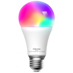 NEW meross MSL120 Smart Light Bulb, Smart WiFi LED Bulbs Compatible with Alexa, Google Home and SmartThings, Dimmable E26 Multicolor 2700K-6500K RGBWW, 810 Lumens 60W Equivalent, No Hub Required
