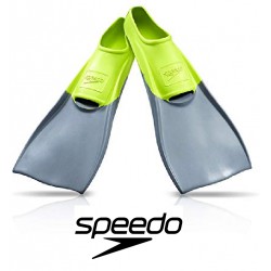 NEW XS Speedo Unisex-Adult Swim Training Fins Rubber Long Blade