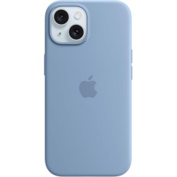 NEW Apple iPhone 15 Silicone Case with MagSafe - Winter Blue ​​​​​​​
