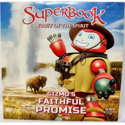 NEW DVD Superbook Fruit of the Spirit Gizmo's Faithful Promise DVD CBN Animation