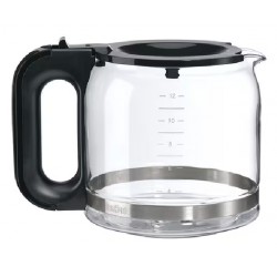 NEW Braun Replacement Carafe for Coffee Maker, 12-Cup, Black, BRSC005