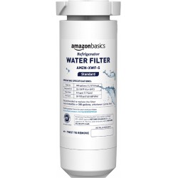 NEW AmazonBasics Replacement GE XWF Refrigerator Water Filter, Standard Filtration