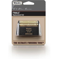 NEW Wahl Professional 5-Star Series Finale Shave Replacement Foil #7043-100 – Hypo-Allergenic For Super Close Bump Free Shaving – Black