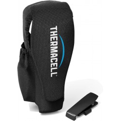 NEW Thermacell Mosquito Repellent Holster with Detachable Belt Clip for Portable Repellers; Compatible with MR300 & MR450; 15 Foot (4,5-m) Zone of Protection; Deet Free Bug Spray Alternative