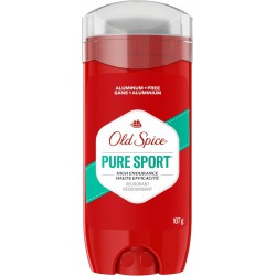 NEW Old Spice High Endurance Deodorant for Men, Aluminum Free, Pure Sport Scent, 107 g