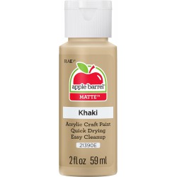 NEW Apple Barrel Acrylic Paint in Assorted Colors (2-Ounce), 21390 Khaki