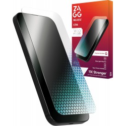 NEW ZAGG XTR4 Screen Protector for iPhone 16/15-11x Stronger Tempered Glass, Blue Light Filtration, Anti-Reflective Technology, Graphene Reinforced, InvisibleShield, Easy Dust-Free Installation