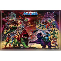 NEW PosterHub He Man And The Masters Of The Universe (Tv Series) Poster Reprint Matte Finish 12 x 18 Inches (Multicolour) - Unframed