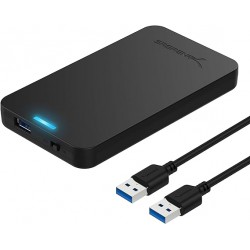 NEW SABRENT 2.5 SSD Enclosure, HDD Docking Station, Super Fast Data Transfer, Support UASP, LED Indicator, Tool-Free, USB Cable Included (EC-UASP)