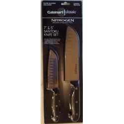 NEW CUISINART 5 & 7 SANTOKU KNIFE SET