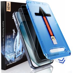 NEW MAGIC JOHN 2 Pack for iPhone 15 6.1 inch Privacy Glass Screen Protector, Auto Dust-Elimination Installation, Bubble Free, Easy Installation