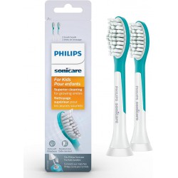 NEW Philips Sonicare For Kids Replacement Brush Heads, 2 Pack, HX6042/94