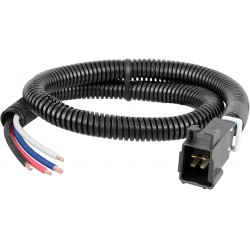 NEW CURT Manufacturing 51516 Quick Plug Universal Electric Trailer Brake Controller Wiring Harness