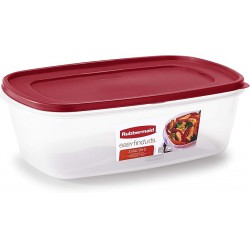 NEW Rubbermaid Easy-Find Lids Food Storage Container, 2.5-Gallons