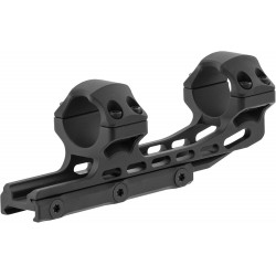 NEW UTG ACCU-SYNC 1 High Profile 50mm Offset Picatinny Rings, Black Anodized, AIR12250