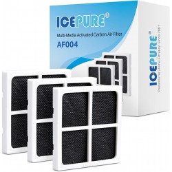 NEW ICEPURE AF004 Refrigerator Air Filter Replacement for LG LT120F, Kenmore Elite 469918, 9918, ADQ73214402, ADQ73214404, ADQ73334008, 3PACK