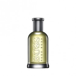 NEW 50ML HUGO BOSS Bottled Eau de Toilette for Men - Fresh, woody, fruity masculine fragrance with apple, cinnamon, sensual woods notes