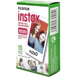 NEW Fujifilm Instax Mini Film, White Single Pack (10 Exposures)