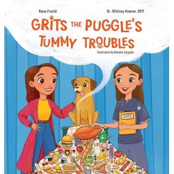 NEW Grits The Puggle's Tummy Troubles - HARDCOVER