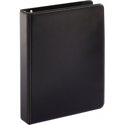NEW Tops 7201 8 1/2 x 5 1/2-Inch Cardinal Mini Round Ring Binder, 1-Inch Capacity (Black)