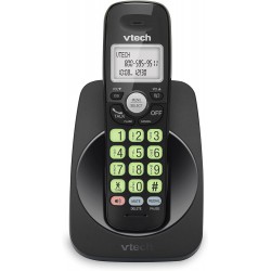 NEW VTech VG101-11 Cordless Phone with Full Duplex Speakerphone and Caller ID/Call Waiting (Black)