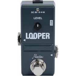 NEW Rowin Tiny Looper Effects Pedals for Guitar 10 Minutes of Looping Unlimited Overdubs