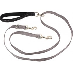 NEW PetSafe Anti-Pull Dog Lead, for Use with PetSafe 3 in 1 Harness, Reflective Nylon, Padded Handle, Converts to 1.2m Single Lead