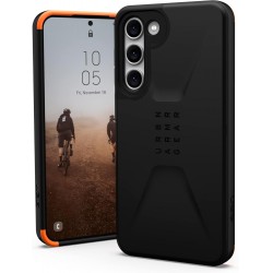 NEW UAG Designed for Samsung Galaxy S23 Plus Case 6.6 Civilian Black - Rugged Slim Fit Shockproof Impact Resistant Protective Cover by URBAN ARMOR GEAR