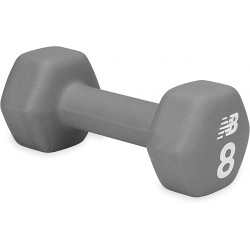 New Balance Dumbbells Hand Weights (Single) - Neoprene Exercise & Fitness Dumbbell for Home Gym Equipment Workouts Strength Training Free Weights for Women, Men