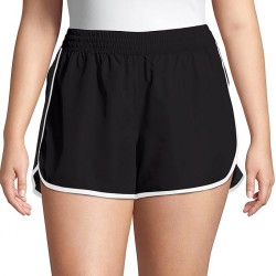NEW 3X Just My Size Womens Active Woven Run Short
