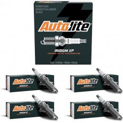 NEW Autolite Iridium XP Automotive Replacement Spark Plugs, XP24 (4 Pack)