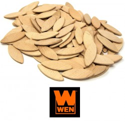 NEW WEN JN111B #10 FSC-Certified Birch Wood Biscuits for Woodworking, 100 Pack