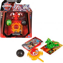 NEW Bakugan Starter 3-Pack, Special Attack Dragonoid, Nillious, Hammerhead Customizable Spinning Action Figures and Trading Cards, Kids Toys for Boys and Girls 6 and up