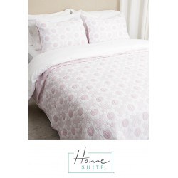 NEW QUEEN Home Suite Essentials Cotton Blend Daisy Matelasse Quilt Set