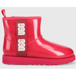 NEW SIZE 5 UGG womens Classic Clear Mini Rain Boot