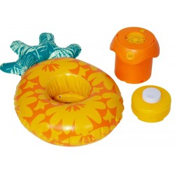 NEW SUN SQUAD INFLATABLE FLOATING PINEAPPLE BUBBLE MAKER POOL PARTIES SWIM