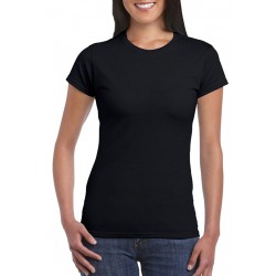NEW SMALL 100% COTTON Gildan Ladies Soft Style Short Sleeve T-Shir