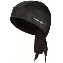 NEW UNISEX Sweat Wicking Durag, Quick Dry Sports Bandana, Letter Print Hip Hop Style Bandana, Unisex Skull Cap Pirate Headwear