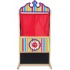 NEW Melissa & Doug Deluxe Puppet Theater - Sturdy Wooden Construction | Puppet Show Theater For Kids