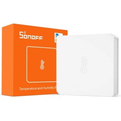NEW SONOFF SNZB-02 ZigBee Mini Indoor Temperature and Humidity Sensor for Checking the Room Climate, SONOFF ZigBee Bridge Requir0ed, Indoor Thermometer Hygrometer with Alert, Works with Alexa, Google Home