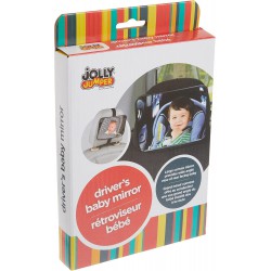 NEW Jolly Jumper Driver's Baby Mirror, Grey