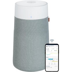 NEW BLUEAIR Air Purifiers for Large Rooms, Bedroom, Cleans 2,232 sqft in one hour, HEPASilent Smart Air Cleaner for Home, Pets, Allergies, Dust, Mold, Smoke - Blue Pure 311i+ Max