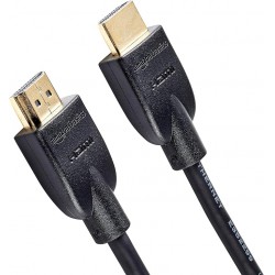 NEW Amazon Basics High-Speed HDMI Cable (18Gbps, 4K/60Hz) - 3 Feet, Black