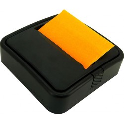NEW 4A Pop-Up Note Dispenser, Black, Work with Sticky Pop-Up Notes, for 100 Sheets 3x3 Notes, 1 Dispenser/Pack, 4A PSS 7