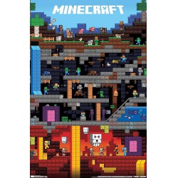 NEW Minecraft - Worldly Wall Poster