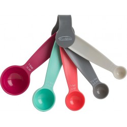 NEW Trudeau Measuring Spoon, Set of 5, Assorted (09913080)